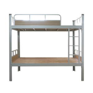 Modern 2-Layer Twin Metal Bunk Bed Frame Iron <strong>Cama</strong> Casal Literas for Adults Kids Workers for School Bedroom <strong>Hotel</strong> - Product Image 6