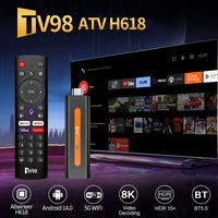 Dispositivo de Streaming 8K H618 GRATUITO 2026, Prueba de Internet OTT, USB Premium, Android 14, Fire TV Stick, Alemania, Estados Unidos
