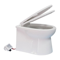 Cuvette de toilette en marbre de style minimaliste toilette à pompe de salle de bain avec pompe de macération toilette de macérateur