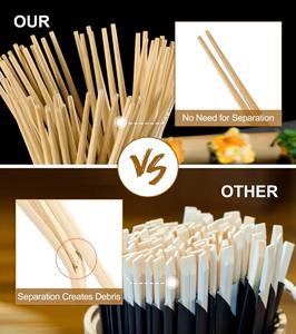 Palillos de <span class=keywords><strong>Sushi</strong></span> de Madera Desechables Ecológicos con Acabado Liso Sin Astillas Empaque Personalizado para Restaurante Japonés Barra de <span class=keywords><strong>Sushi</strong></span> - Product Image 6