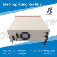 Redresseur 200A 12V ac à dc 3 phases avec commande d'écran tactile pour le placage