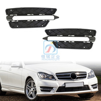 Pour Mercedes Benz W204 Cache de phare antibrouillard Noir Accessoires C 2048850053