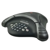 Téléphone de conférence de bureau Poly VS300 double mode IP/audio, haut-parleur intégré, téléphone exécutif haut de gamme mains libres haute définition