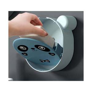 Escurridor de Plástico para Baño con Base de Bambú, Bandeja de Silicona para <span class=keywords><strong>Ducha</strong></span>, Escurridor, Jabonera - Product Image 6