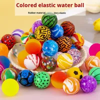 Ballon élastique coloré en caoutchouc, jouet pour enfants, cadeau, capsule, emballé dans un sac transparent, mini, léger, vente chaude sur les stands de rue et les marchés nocturnes