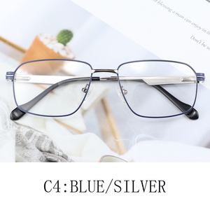 Montura <span class=keywords><strong>de</strong></span> <span class=keywords><strong>gafas</strong></span> ópticas cuadradas <span class=keywords><strong>de</strong></span> alta calidad <span class=keywords><strong>de</strong></span> lujo 2024 para hombres, lentes recetados <span class=keywords><strong>de</strong></span> luz azul, lentes <span class=keywords><strong>de</strong></span> lectura transparentes - Product Image 5