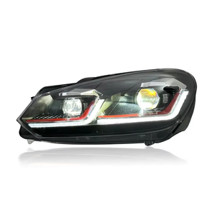 Accessoires de voiture automatique SJC pour Volkswagen Golf 6 Mk6 2009-2012 assemblage de phares <span class=keywords><strong>modifier</strong></span> les lampes frontales <span class=keywords><strong>LED</strong></span> de haute qualité - Product Image 3