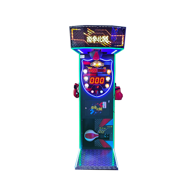 Electric Coin Operated Metal Sport Boxing Kicking Punch Arcade Redemption Game Machine