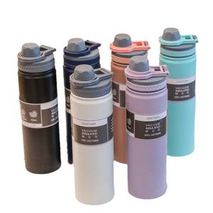 Vacuum Insulated <b>Stainless</b> <b>Steel</b> Tumbler 25Oz 750Ml Portable Sports <b>Water</b> <b>Bottle</b> For Outdoor Camping - Product Image 3