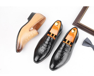 Chaussures Oxford pour hommes en cuir véritable imperméable, fabriquées à la main, pour mariage, formelles, décontractées, avec des sangles antidérapantes - Product Image 6