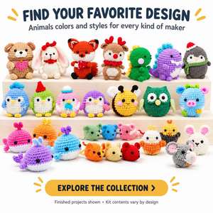 Juguete de Peluche Amigurumi Hecho a Mano, Ecológico y Seguro para Bebés, de Algodón, para Decoración del Hogar, Suave y Cómodo para Abrazar - Product Image 6