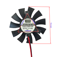 Ventilateur de refroidissement DC XDR 8010 24V 0.16A 3800RPM OEM/ODM personnalisable, épaisseur ultra-fine de 10 mm, support de carte graphique pour boîtier d'ordinateur