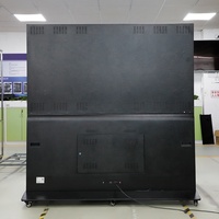 Écran LCD d'intérieur 100/85/50/32 55 pouces, panneau d'affichage Boe, écran tactile infrarouge, affichage numérique, cadre double face, système de file d'attente, totem intelligent