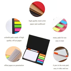 Wholesale High Quality Custom Logo Stationery Cute Self-adhesive Easy <b>Writing</b> Memo <b>Pad</b> Sticky Notes Kraft Office School Home - Product Image 6
