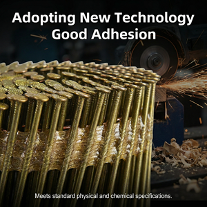 Wholesale Steel Zinc Plated CN15W Series <strong>Furniture</strong> Pallet Wire Coil Nails Colorful Cap Nails/ Plastic Cap Nails Factory - Product Image 1