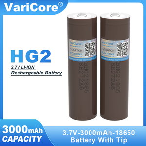 Новая Оригинальная Аккумуляторная Батарея 3,7 В HG2 18650 3000 мАч 3,6 В разрядка 20А для аккумуляторов Hg2 с заостренным - Product Image 2