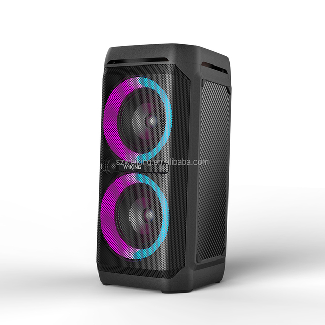 T11 Hot Selling W-KING 100W IPX6 Waterproof RGB Light for 5.0 Party Speaker with TWS Function for Computer & Mobile Phone