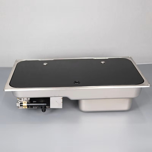 Table de cuisson à gaz à un brûleur de haute qualité avec évier intégré pour <span class=keywords><strong>camping</strong></span>-<span class=keywords><strong>car</strong></span>, caravane, bateau, yacht - 530x325*130mm - Product Image 2