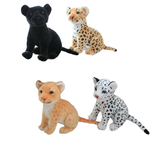 Peluche de Animal Personalizado, Leopardo y León Realistas, Juguete de Pantera Realista, Almohada Suave para Bebés, Regalos para Niños, Regalo de Cumpleaños - Product Image 6