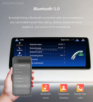 Radio Estéreo para Auto con Android 13 de 12.8 Pulgadas para BMW Serie 1 F20 F21 / Serie 2 F22 F23, Reproductor con Pantalla Táctil GPS, CarPlay y Android Auto