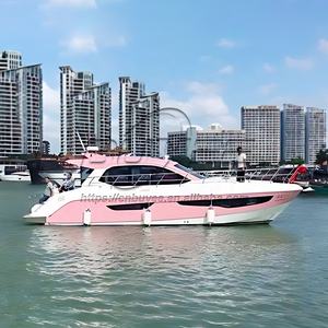 Yate de lujo, consola central de fibra de vidrio de 38 pies, motor interior <span class=keywords><strong>en</strong></span> alta mar, barco de pesca de alta velocidad - Product Image 2