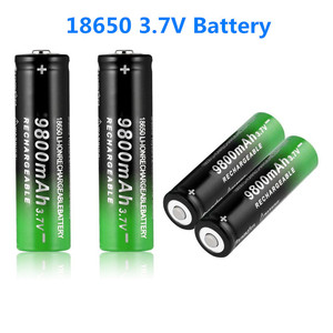 Batterie rechargeable 100% neuve <span class=keywords><strong>18650</strong></span> 3.7V <span class=keywords><strong>9800mAh</strong></span> pour lampe de poche, lampe frontale, batterie Li-ion rechargeable, livraison directe - Product Image 6