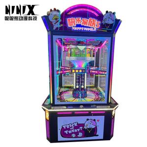 Machine de jeu d'arcade Happy Family, Pachinko à monnayeur avec lumières clignotantes pour parc d'attractions, plusieurs joueurs - Product Image 2