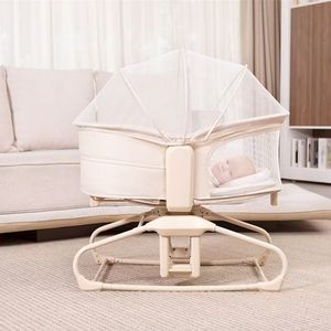 Cuna Eléctrica Multifuncional Moderna para Bebés, con Música, Vibración, Luz, Juguetes Colgantes, Cuna Calmante para Recién Nacidos, Verano - Product Image 3