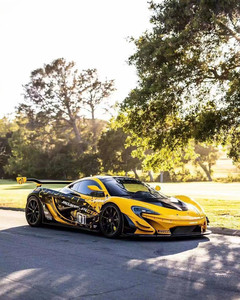 ชุดแต่งคาร์บอนไฟเบอร์ McLaren P1 สไตล์ GTR สำหรับกันชนหน้าและหลัง สภาพใหม่ - Product Image 5