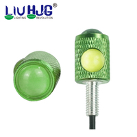 Luz de Señalización Universal para Motocicleta, Luz LED para Matrícula de Coche, Bombilla Superbrillante con Forma de Ojo de Águila, Intermitente