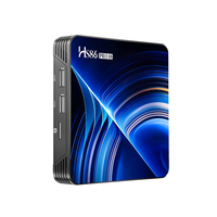 HS86 PRO 16 Android 14 TV Box 14.0 HD 4K Décodeur Smart Tvbox Amlogic S905Y5 Quad Core WiFi 4 Go de RAM 64 Go Lecteur Multimédia Décodeur
