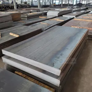 Lámina de acero de carbono de alta calidad, Astm Aisi Q245 Q345, precio bajo en caliente para estructura, venta al por mayor