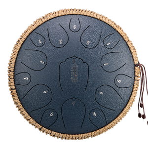 Hluru Lotus Stalen Tongtrommels 15-Noot 13-Inch Hoogwaardige Koolstofstalen Tanktrommel Etnisch Hanpan Percussie-Instrument - Product Image 3