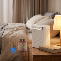 Diffuseur d'arômes électrique portable 500B en plastique, contrôlé par application, avec ventilateur intégré pour usage hôtelier – Vente en gros