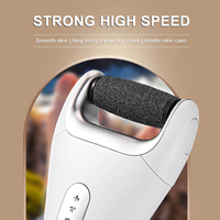 Meilleur Ponceuse Électrique pour Pieds, Appareil Anti-Callosités Sans Fil, Outil de Pédicure Électrique, 3 Modes, Recharge USB Rapide