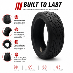 Neumáticos para Scooter de 10 Pulgadas 70/65-6.5, Neumático sin Cámara, Neumático al Vacío para Xiaomi <span class=keywords><strong>Ninebot</strong></span> 9, Segway <span class=keywords><strong>Ninebot</strong></span> <span class=keywords><strong>Mini</strong></span> <span class=keywords><strong>S</strong></span> <span class=keywords><strong>Pro</strong></span>, Scooter Autoequilibrado - Product Image 3