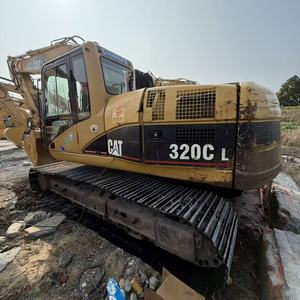 Excavadora de cadenas 320CL modelo 2023 usada con motor y bomba, 20 toneladas de peso operativo, capacidad de cazo de 1m, en venta. - Product Image 2