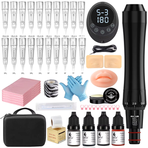 Kit Completo Profesional <span class=keywords><strong>para</strong></span> Tatuaje de Cejas y Labios con <span class=keywords><strong>Agujas</strong></span> y Accesorios <span class=keywords><strong>para</strong></span> Blanqueamiento Labial 650g Venta al por Mayor - Product Image 3