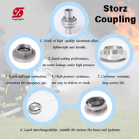 Produit populaire, direct usine : Raccord Storz Yongxing en alliage d'aluminium de 1 à 6 pouces, flexible, durable et facile à utiliser pour la lutte contre les incendies