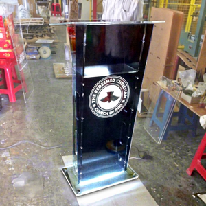 โรงงานจีนอะคริลิLecmhzยืน/แท่นอะคริลิPulpit Lecmhzสำหรับคริสตจักร - Product Image 1