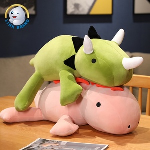 หมอนไดโนเสาร์ผ้ากำมะหยี่ถ่วงน้ำหนักสัตว์ยัดไส้ - Product Image 2