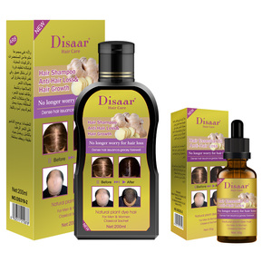 Shampooing Naturel au Gingembre pour la Croissance Capillaire, Hydratant et Anti-<span class=keywords><strong>Chute</strong></span>, pour Hommes et Femmes, Marque Privée - Product Image 5