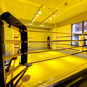 <span class=keywords><strong>Ring</strong></span> da Boxe Professionale con Piattaforma, Telaio in Acciaio di Alta Qualità, <span class=keywords><strong>Ring</strong></span> da Boxe per Esterni per Combattimenti - Product Image 2