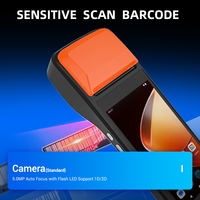 Mesin Terminal POS Genggam Android 13 dengan Printer 80mm dan Bluetooth