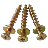 JINTAI 1 1/4 crochets d'image vis de suspension pour cloison sèche tête encastrée croisée attaches autotaraudeuses pour installation murale professionnelle