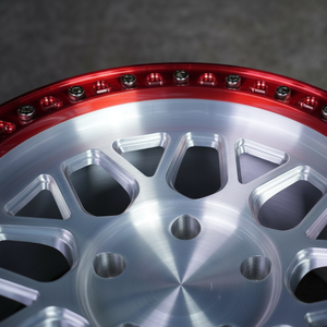 เงินฟอร์จพร้อมขอบแดงโครเมียม16-24นิ้ว8X6.5 8x16 5/180สำหรับ VENOM Power <span class=keywords><strong>Ragnarok</strong></span> G/T Chevy Silverado GMC Sierra - Product Image 4