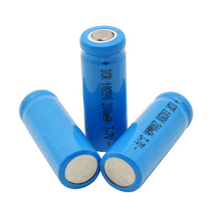 リチウムイオンヘッドランプ懐中電灯リチウム電池電池,円筒形10280 3.7V 200mAh充電式 - Product Image 4