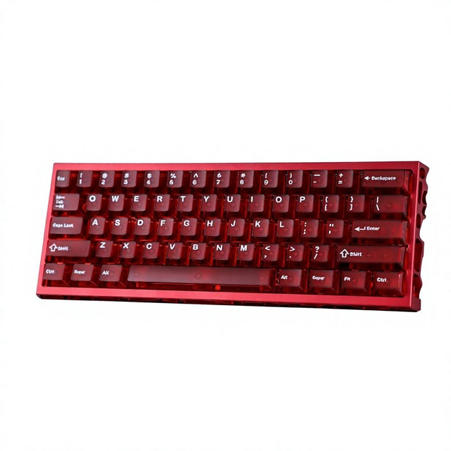 K61 CNC Aluminum Hollow Magnetic Switch Gaming Keyboard Wired USB RGB Backlit Waterproof Low Latency