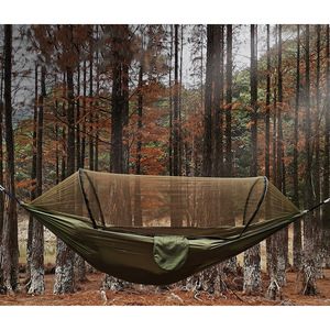 GARIDA Moustiquaire d'extérieur Parachute Hamac de <span class=keywords><strong>camping</strong></span> Lit de couchage suspendu Hamac de <span class=keywords><strong>camping</strong></span> Tente avec moustiquaire GCHH-012 - Product Image 4