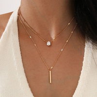 Collares con Colgante de Moda en Material Premium, Sencillos, Delicados y Modernos, Cadenas Atractivas y Populares